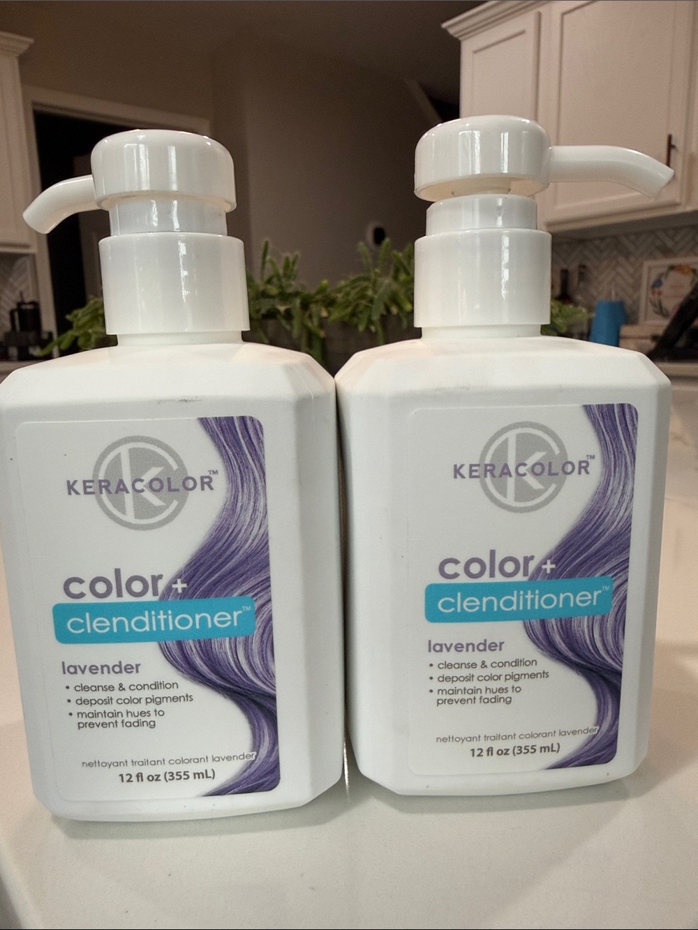 Color+ Clenditioner Lavender Hair Conditioner 2 new unopened bottles